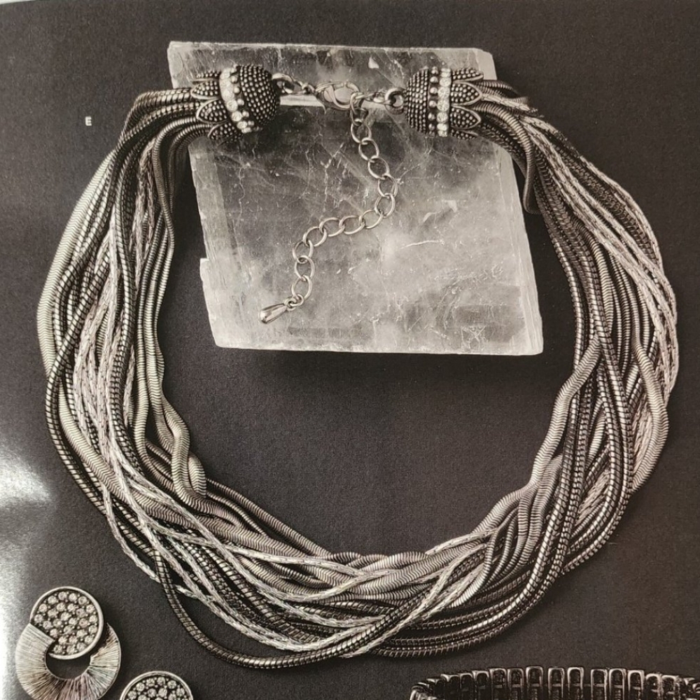 Lia Sophia Kiam Collection- Multi-Strand ChainNecklace